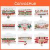 Christmas Themed Bracelets Set With Alloy Resin Beads And Creative Design For Gift Giving
