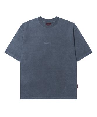 PSSHOPPER Pigment Back Cut Short Sleeve [Dark Navy]