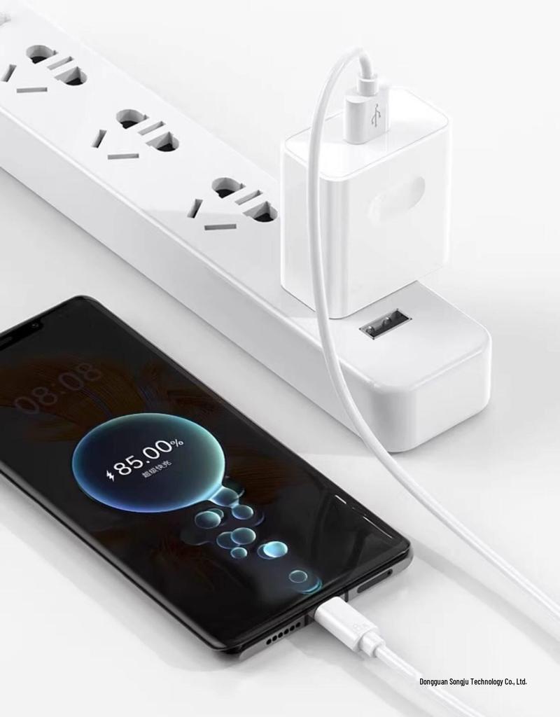Type-C Charging Cable for Huawei, Supports 66W Super Fast Charge and 120W Flash Charge for Mobile Phones.