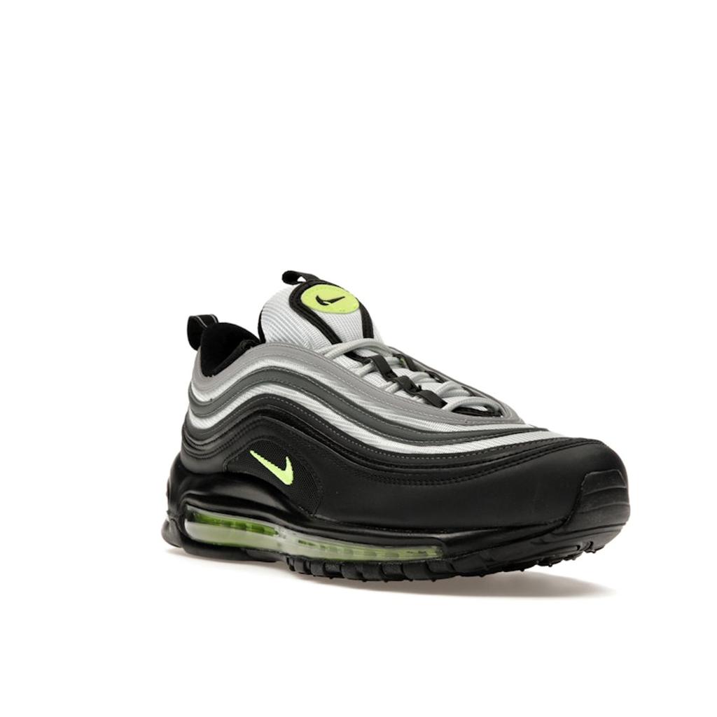 Nike Air Max 97 Icons - Neon Herren-Sneaker Schwarz Pure-Platinum Weiß DX4235-001