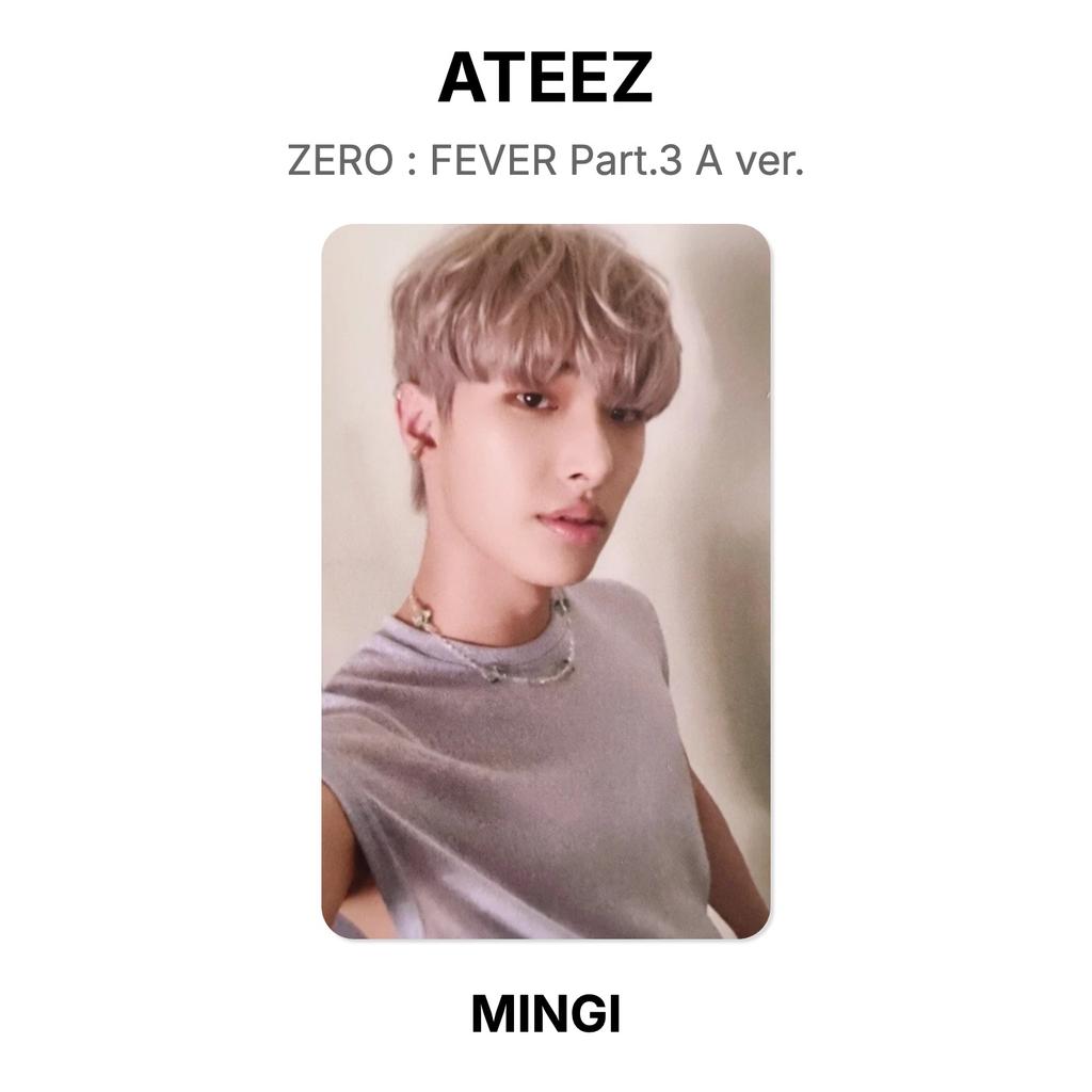 ATEEZ ZERO : FEVER Part.3 A Ver. Official Photocard
