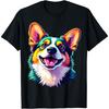 Colorful Corgi Pop Art Dog Men Women Kids T-Shirt