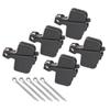 5 Pairs 30MM Mountain Bike Disc Brake Pads Resin SemiMetal Electromobile Brake Pads