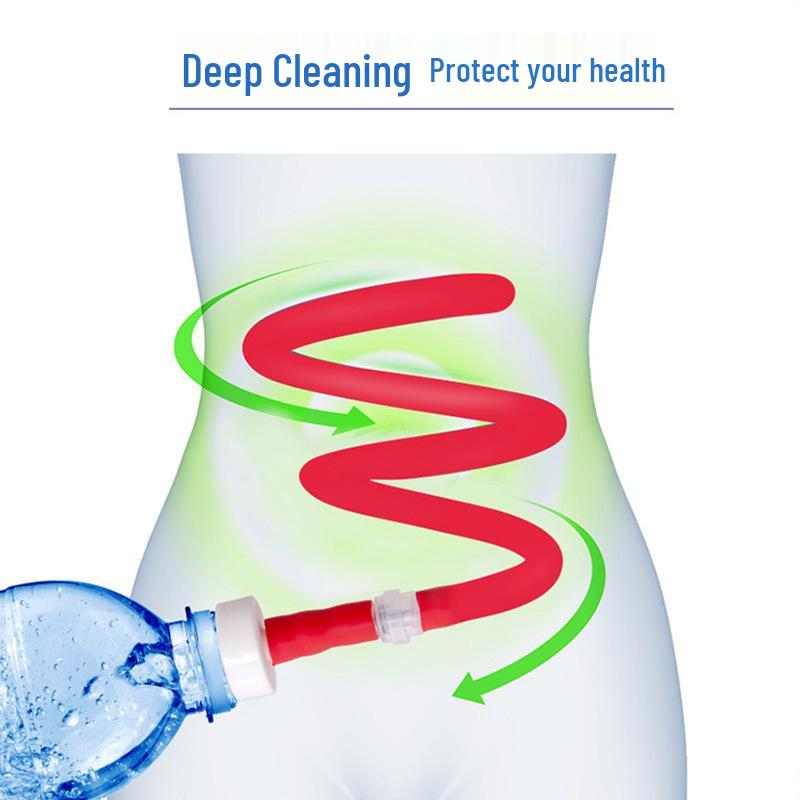 Anti-Reflux Enema Cleaner SM Anal Douche Hose - Adult Intimate Hygiene Device