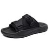 Fashion Comfortable Beach Summer Slippers Minimalist and Trendy Design Styles Street Walking Outdoor Breathable Shoes Black and White