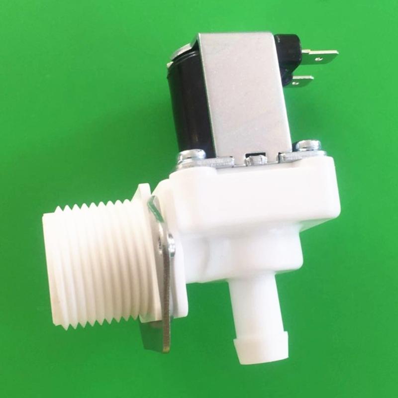 Solenoid Water Valve Inlet Water Solenoid Valve 3/4" Thread 12/24/220V Pressure Valve for Water Heater Compact Size