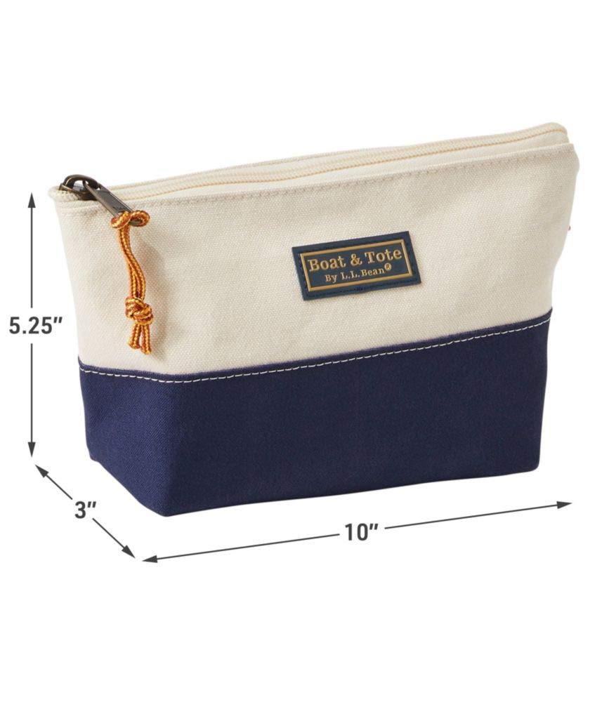 L.L.Bean Boat and Tote Zip Pouch, Blue, 1000035109