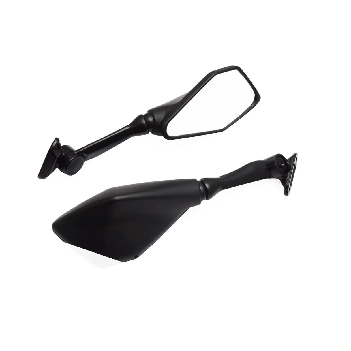 

Зеркала заднего вида для мотоцикла Kawasaki 2018-2021 Ninja 400 / 2011-2018 Ninja 250 ZX 6R 636 650 300R EX300 боковое зеркало обзора чёрный