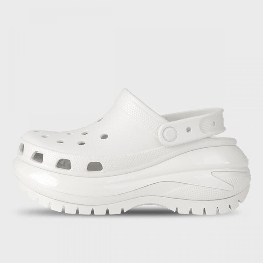 Crocs Mega Crush Clog Platform White 207988 100