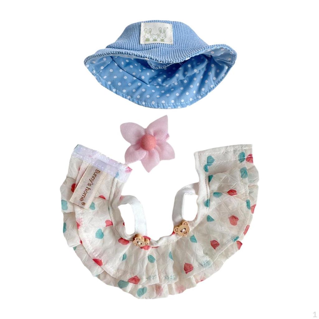 15 Cm Plush Duck Clothes Photo Props Soft Cute Stylish Pretend Play Dress Up