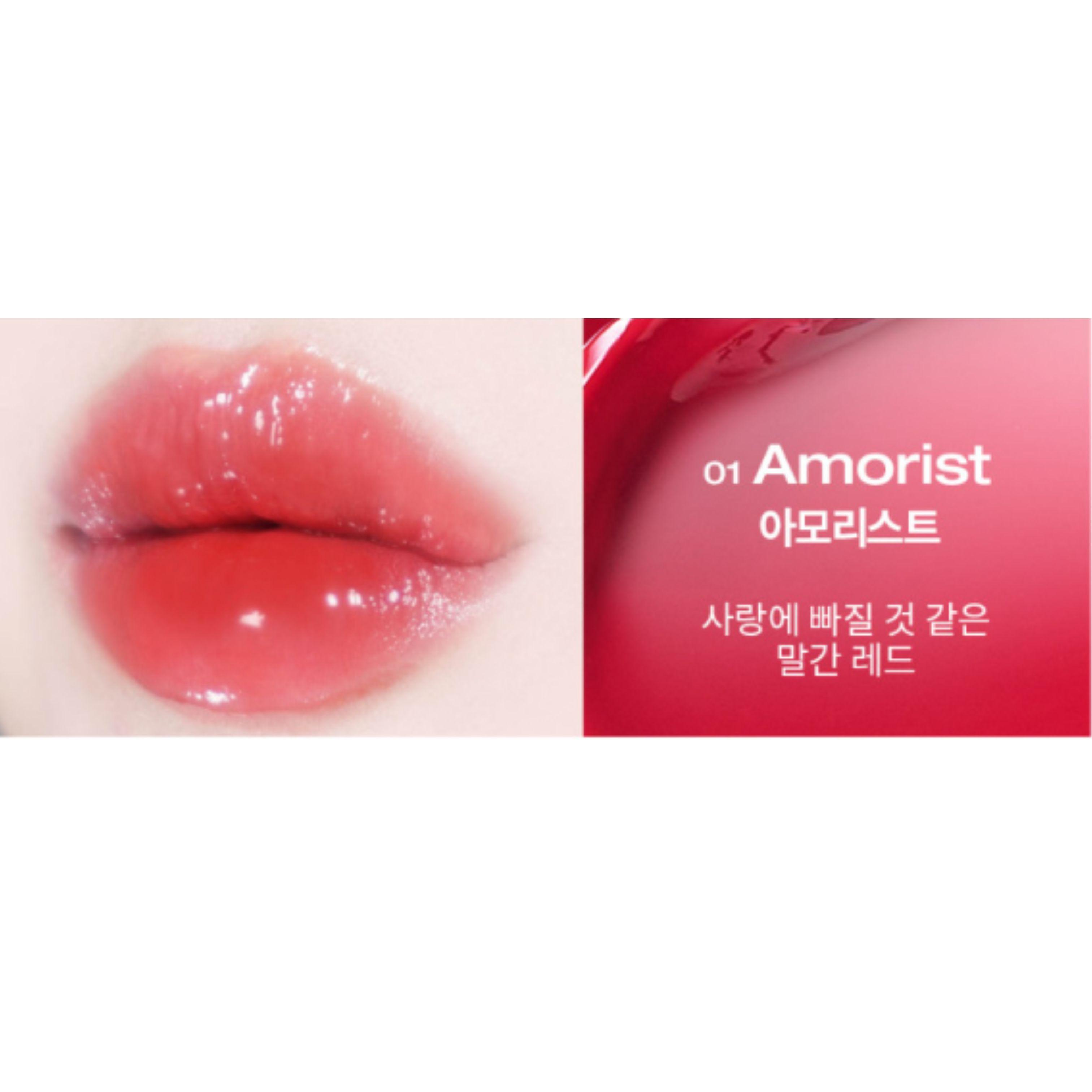 Holika Holika Heart Crush Bare Glaze Tint 3g (14 Colors) 01 AMORIST
