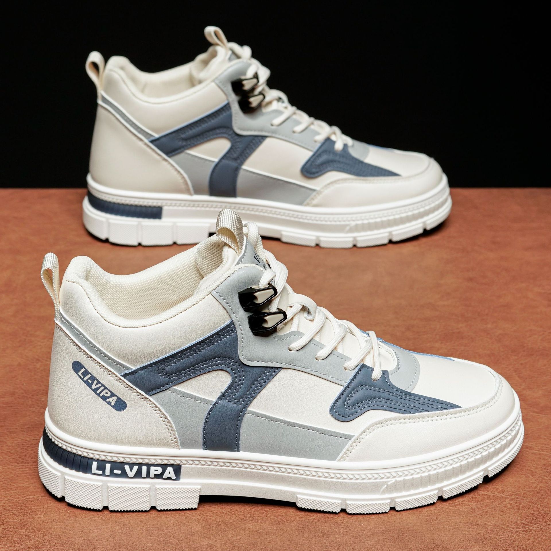 

Large size high-top Martin boots men s shoes autumn work non-slip and wear-resistant thick-soled outdoor sports breathable tooling boots 44