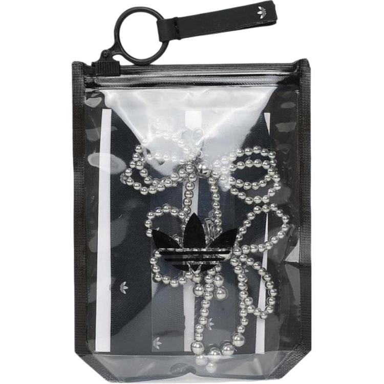Adidas Three Stripes Fashion Shoelaces Women Accessories Silver KG7131