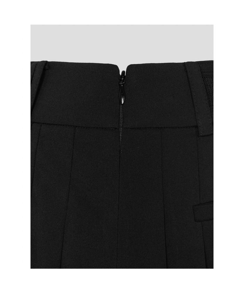 BEANPOLE GOLF [B_Under] Women'S Fine Pleated Wrap Skirt Black