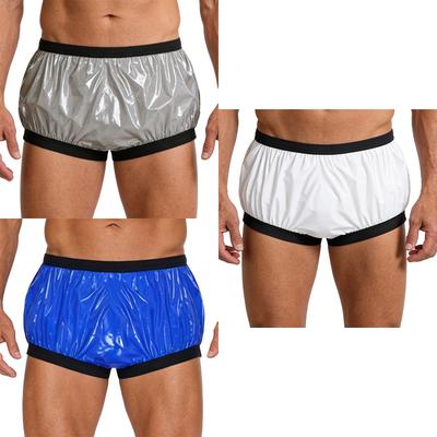 Adults Elastic Bands Waterproof Underwear S-3XL Reusable Washable Diaper Cover Anti-leak Briefs for Elderly Nursing Patients