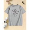 2026 Chic Kids Capybara T-Shirt Sweet Bow & Boba Print 100% Cotton Light Blue