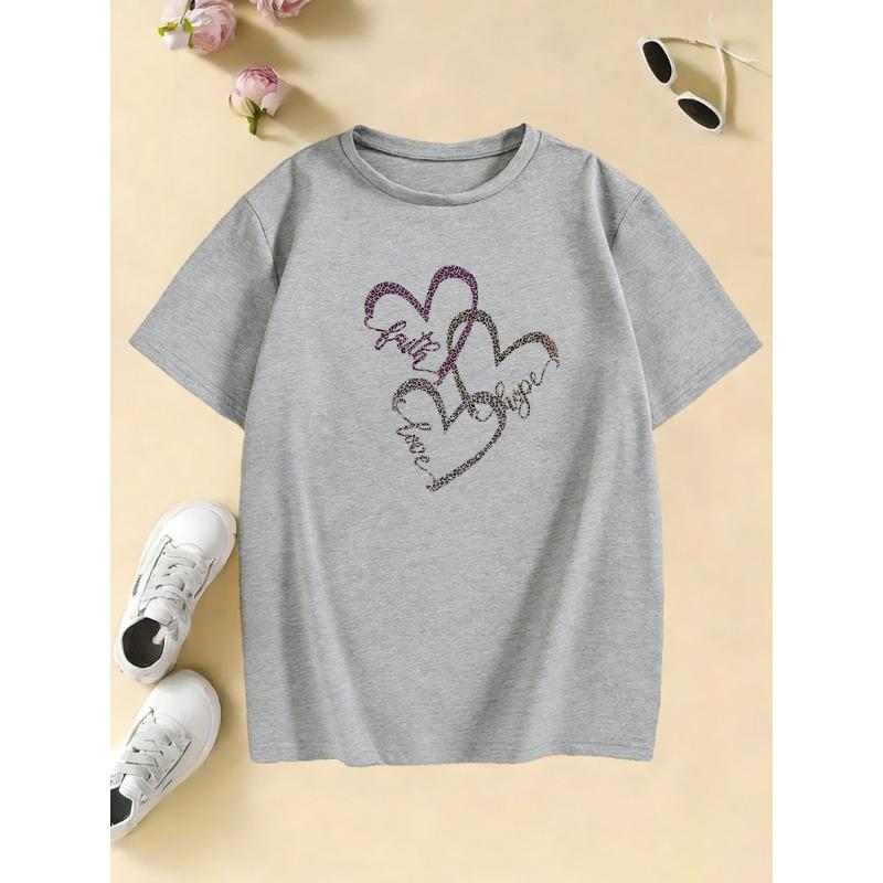 2026 Chic Kids Capybara T-Shirt Sweet Bow & Boba Print 100% Cotton Light Blue