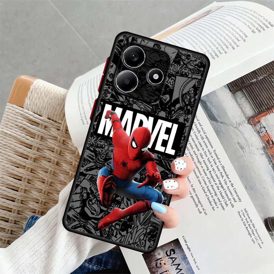 Case for Xiaomi Redmi Note 14 A4 13C 14C 10 13 Pro Plus 9S 12 11 Funda Phone Cover Spider-Man Heroes Return