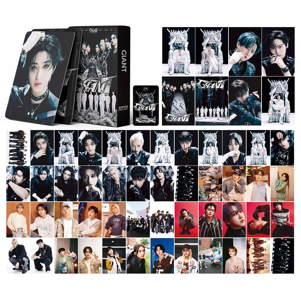 

55 шт. Фотокарточки LOMO K-POP Мальчиковой Группы: Коллекция бродячих ГИГАНТОВ