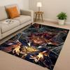 Winged Dragon of Ra Yu-Gi-Oh MONSTER CARD Cartoon Living Room Non-Slip Area Rug Carpet for Bedroom Sofa,Easy Clean Home Doormat