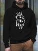 Money King New Autumn and Winter Velvet Sweatshirt Men's Clothing Free Hoodie Clothes American Tre