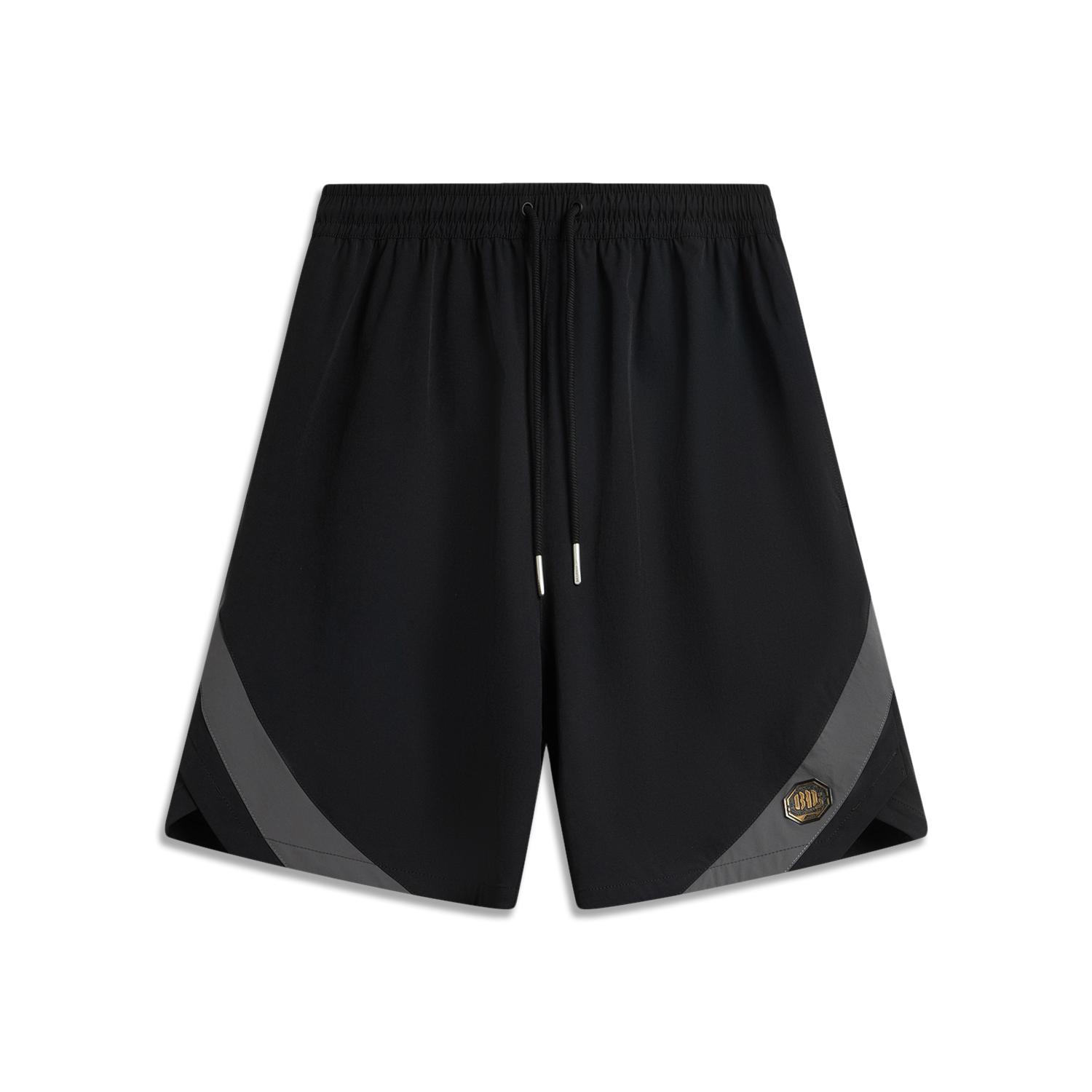 

Li-Ning Comfortable Versatile Simple Sports Shorts Men Shorts Black AKSV747-2 M