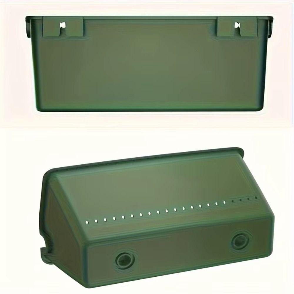 Green Planting Box Plastic Plant Flowerpot Outdoor Wall Hanging Planter  Garden Decoration