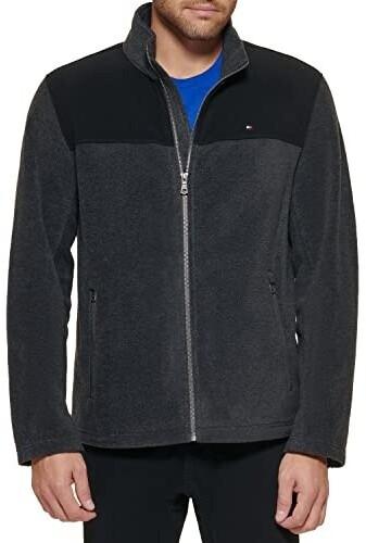 

Демисезонная куртка Tommy Hilfiger Lightweight Polar Fleece Jacket schwarz dunkelgrau M