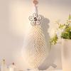Chenille Hanging Hand Towel Quick Drying Soft Absorbent Fuzzy Ball Hand Towel with Hanging Rope for Home Bathroom Kitchen