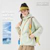 Mountain sunscreen clothing women's light and thin UV protection hooded skin clothing mesh breathable sunscreen clothing men's summer jacket