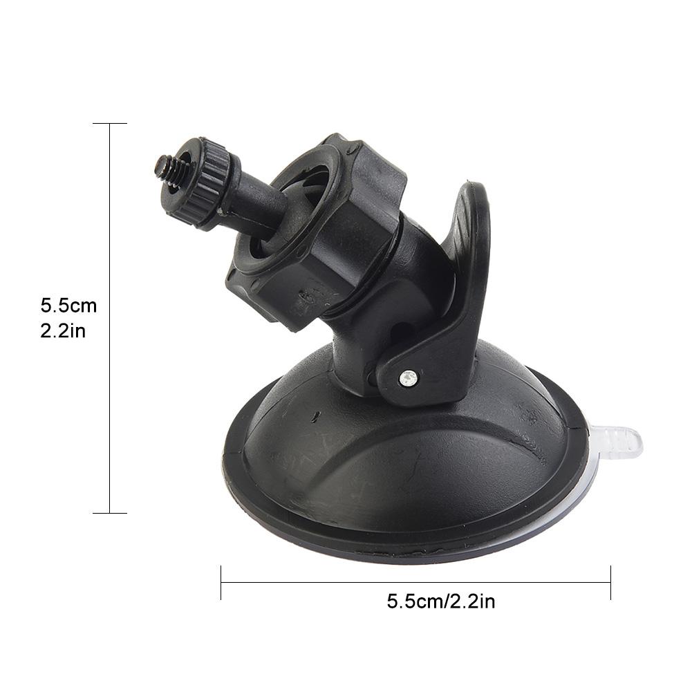 Mount Holder Dash Cam Holder Suction Cup 180 Degrees Adjustable Button Car Fixing Bracket Quick Release Rotating Holder DVR