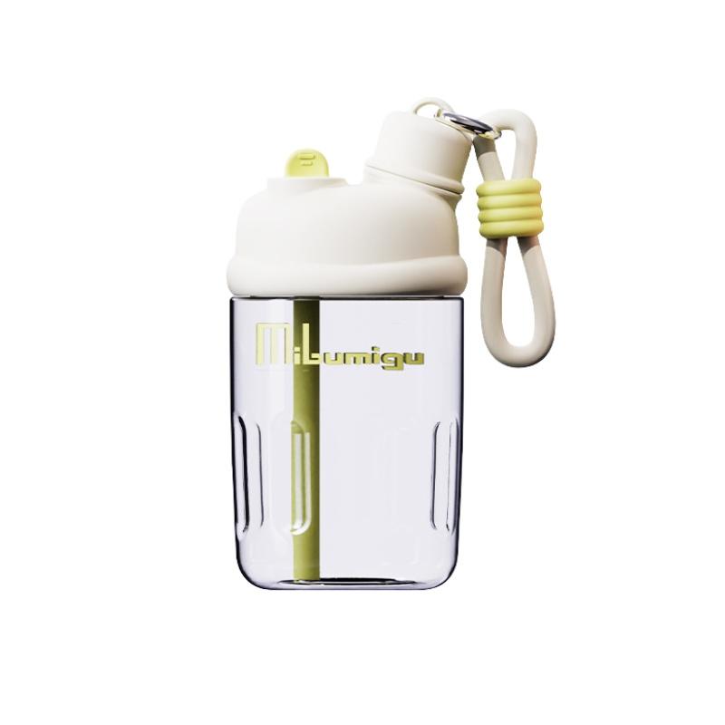 

Straw Summer Tritan Water Bottle Children Portable Cup Outdoor Sports Mug Gifts белый