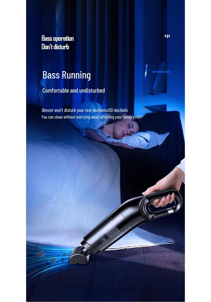 High Suction Dual-use Handheld Car & Home Vacuum Cleaner with Water Absorption