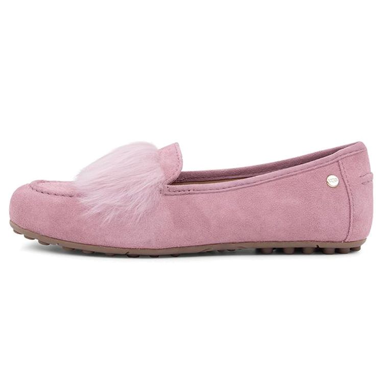 UGG Ansley Leather Simple Comfortable Casual Shoes Women Shoes Pink 1102689-DUS 36