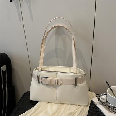 Premium Sense Versatile Underarm Bag New Large Capacity Bag Fashion Commuter Casual Retro Shoulder Tote Bag