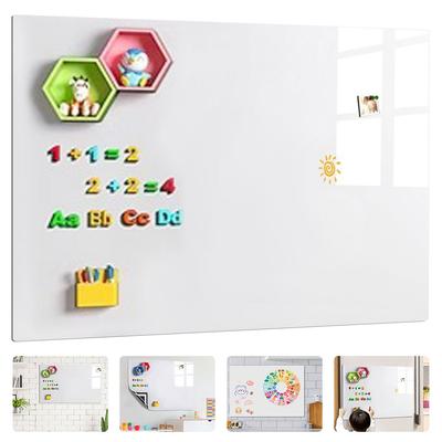 Trocken abwischbare Whiteboards Flexibles magnetisches Whiteboard Weiches Home-Office-Küche Tragbares Pad Kühlschrankaufkleber Notiz-Nachrichtentafel