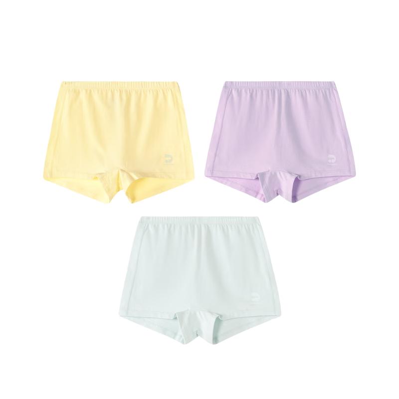 Deesha Girls' & Teens' Soft Antibacterial Boxer Briefs Multi-Pack