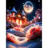 5d Diamantová malba Zimní sady Scenérie Diy Diamantové vyšívání Křížovým stehem Mozaika Umělecký dárek Domácí dekorace