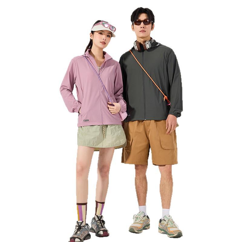 Custom Men's and Women's Quick-Dry Ice Silk Sun Protection Jacket for Outdoor Sports and Fishing with Logo