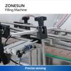 ZONESUN ZS-DTHSP2 Automatic Thick Liquid Filling Machine 2 Head Piston Pump Juice Gel Shampoo Lotion Filler