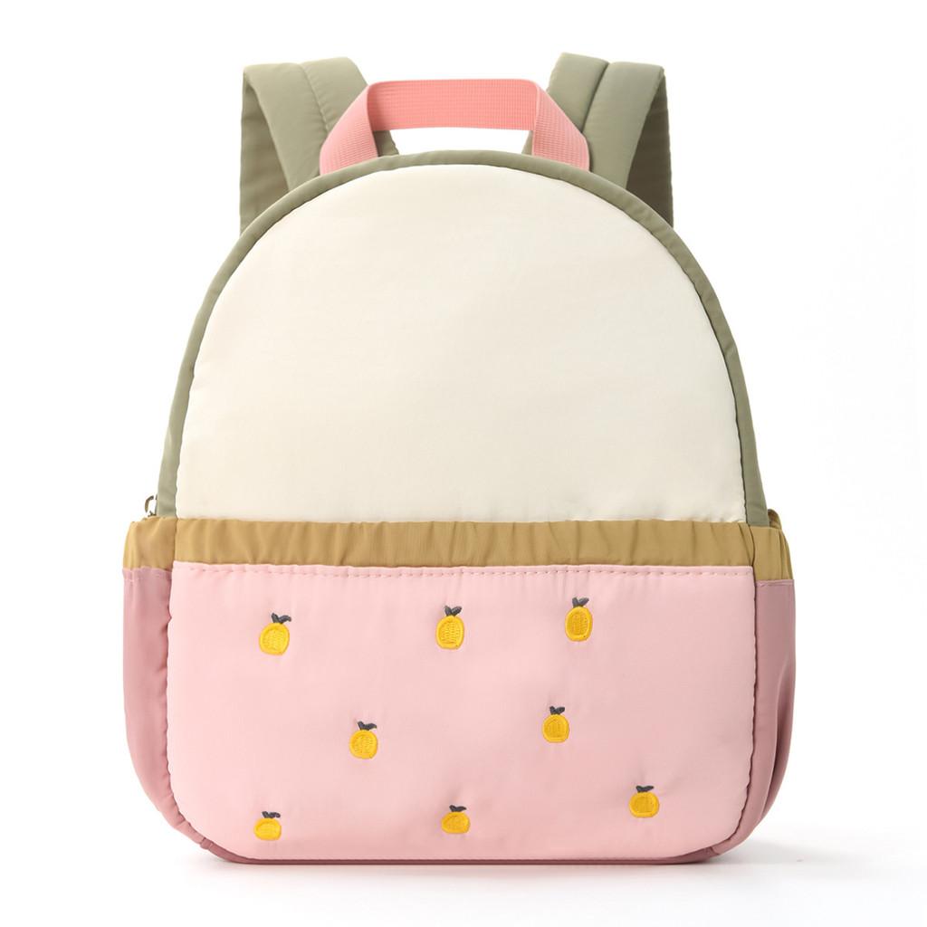 Kinderrucksack mit Stickerei für Kleinkinder und Vorschulkinder Kinder-Reisetasche mit gepolsterten Trägern