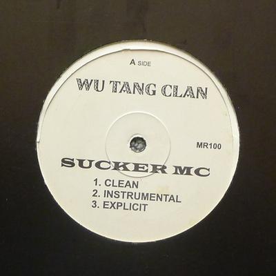 12inch Record WU-TANG CLAN - Sucker MC MR100 Not On Label US Rap & Hip-Hop/R&B Used