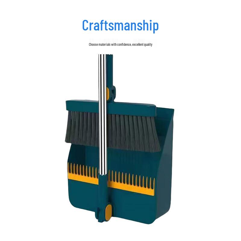 Yuxuan Industrial Folding Broom & Dustpan Set