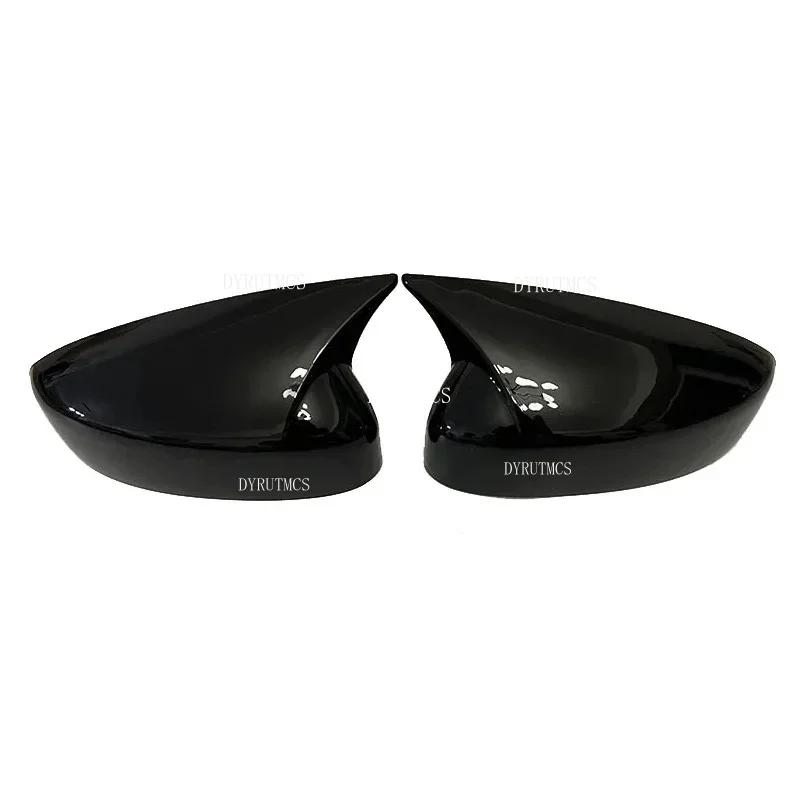 Car Rearview Side Mirror Cover Fit For Mazda 3 Axela 2014 2015 2016 2017 2018 2019 Wing Cap Rear View Case Trim Carbon Fiber