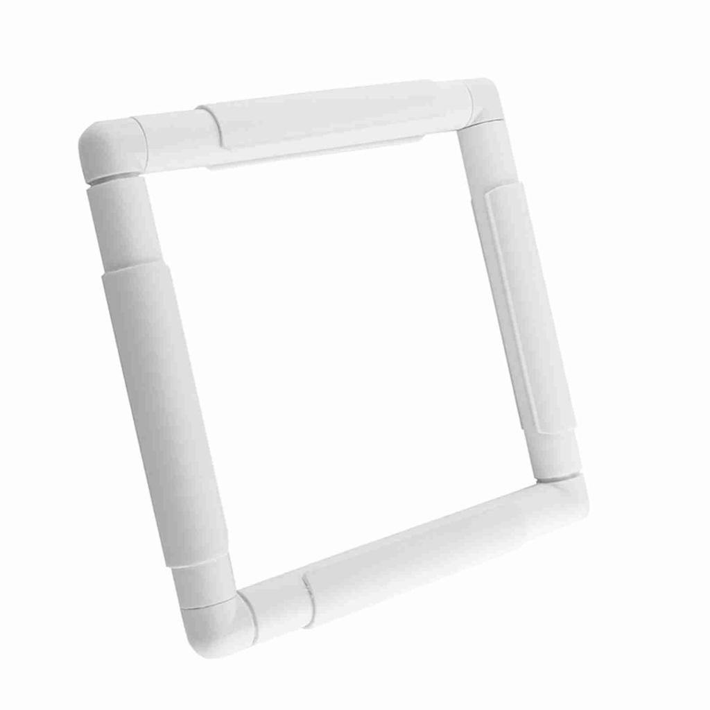 Square Rectangle Plastic Clip Frame for Embroidery Cross Stitch Quilting Needlepoint Tool