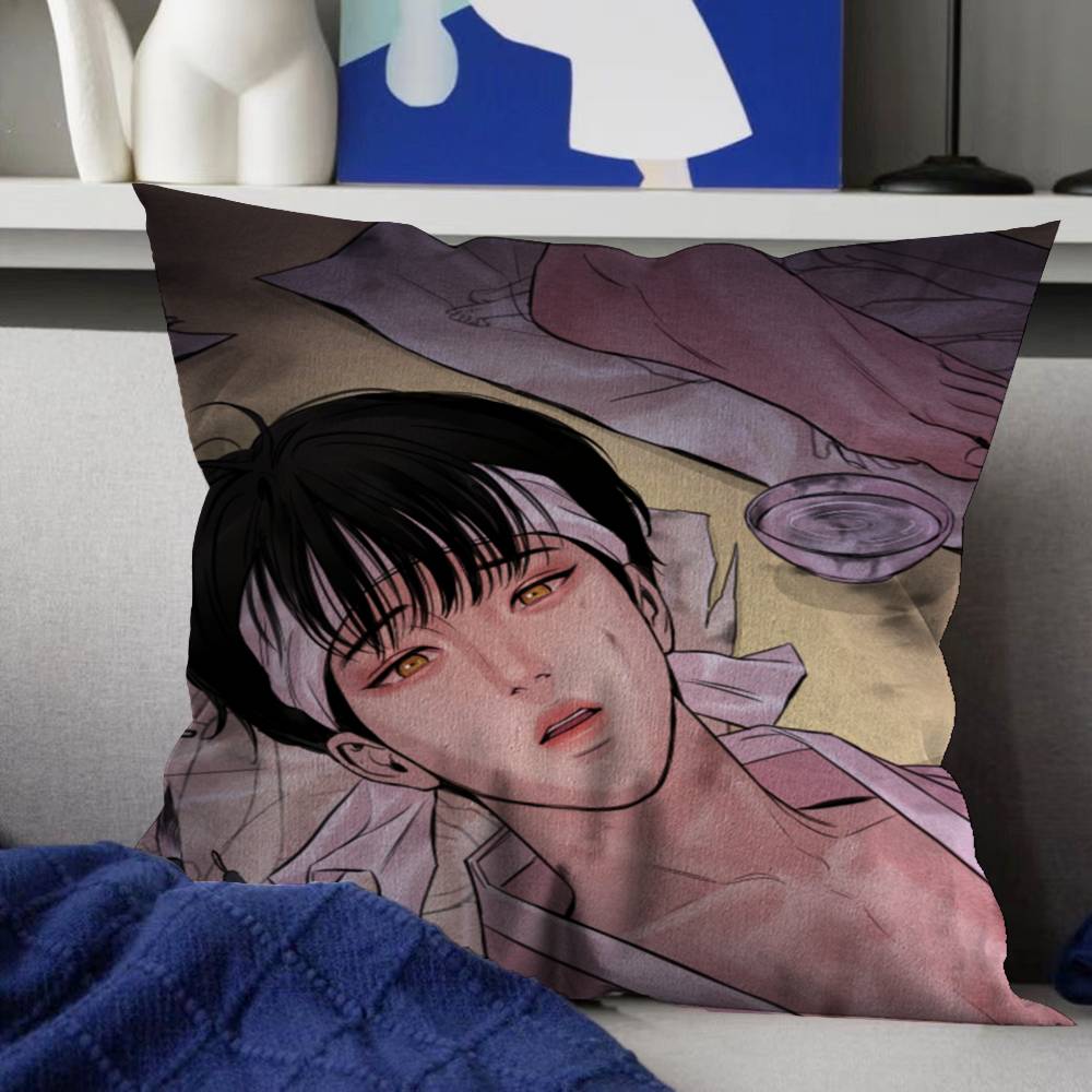 Comic P-Painter of the N-Night Pillow Gift Home Office Decoration Pillow Bedroom Sofa Car Cushion CoverPillow Case