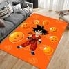 Dragon Balls Anime Kid Carpet suitable as a non-slip mat for the living room or bedroom sofa