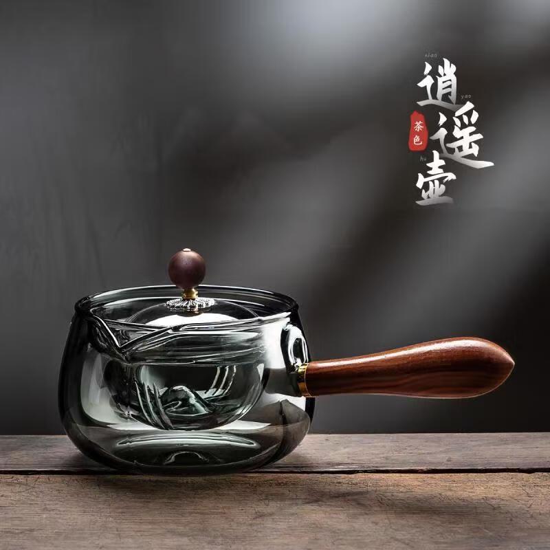 Changqi Heat-Resistant Glass Teapot with Side Handle