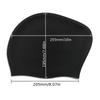 1 Pièce Bonnet de Bain Surdimensionné en Silicone Double Face Imprimé Haute Élasticité pour Femme, Pour l'Entraînement de Natation, la Plage et les Sports Nautiques