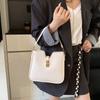 Premium bag women's new trendy fashion versatile shoulder bag commuter messenger bucket bag